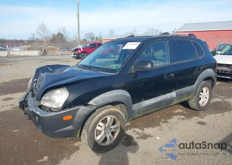 2008 Hyundai Tucson Limited V6/Se из США, поврежденный, VIN KM8JN72D58U769513